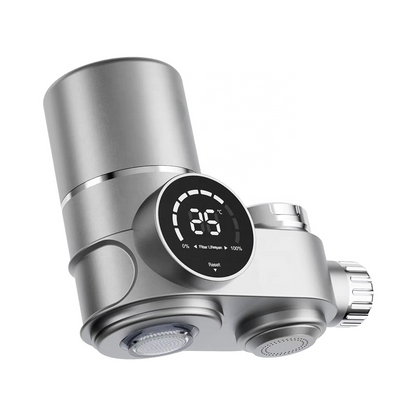 Ordalyne Faucet Water Filter for Sink — Reduces Chlorine, Taste & Odor | Smart LED Filter-Life Display, Fits Standard Faucets